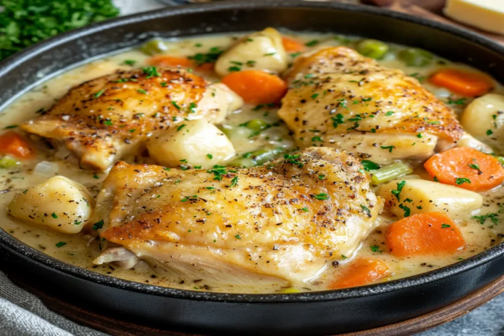 Chicken and dumplings recipe