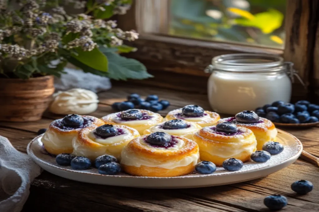 blueberry rolls recipe