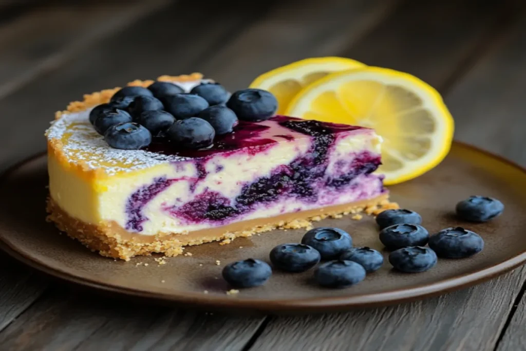 Lemon Blueberry Cheesecake