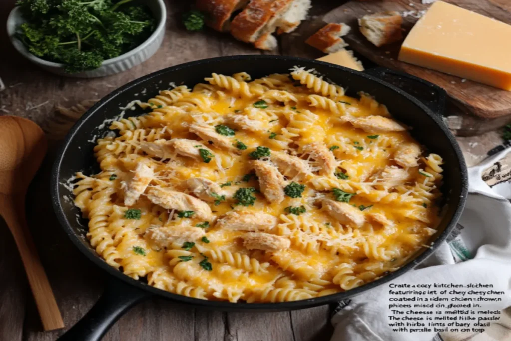 Cheesy Ranch Chicken Pasta: A Creamy and Flavorful Comfort Dish