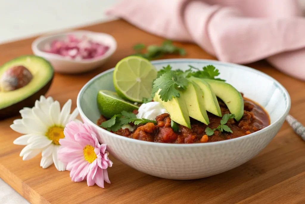High-protein slow cooker meal with lean chicken and grains